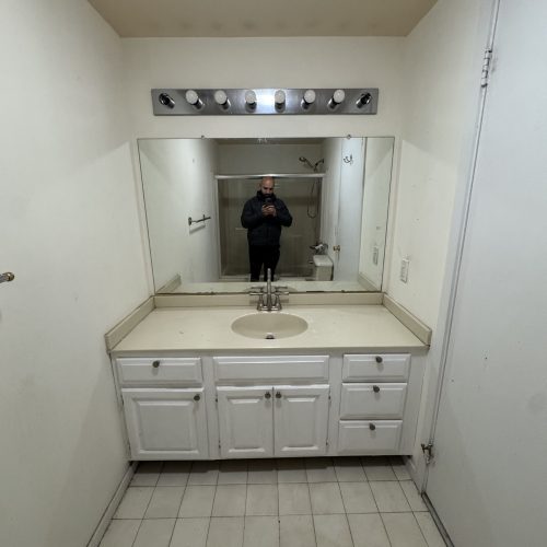 Before bathroom remodeling Weston CT